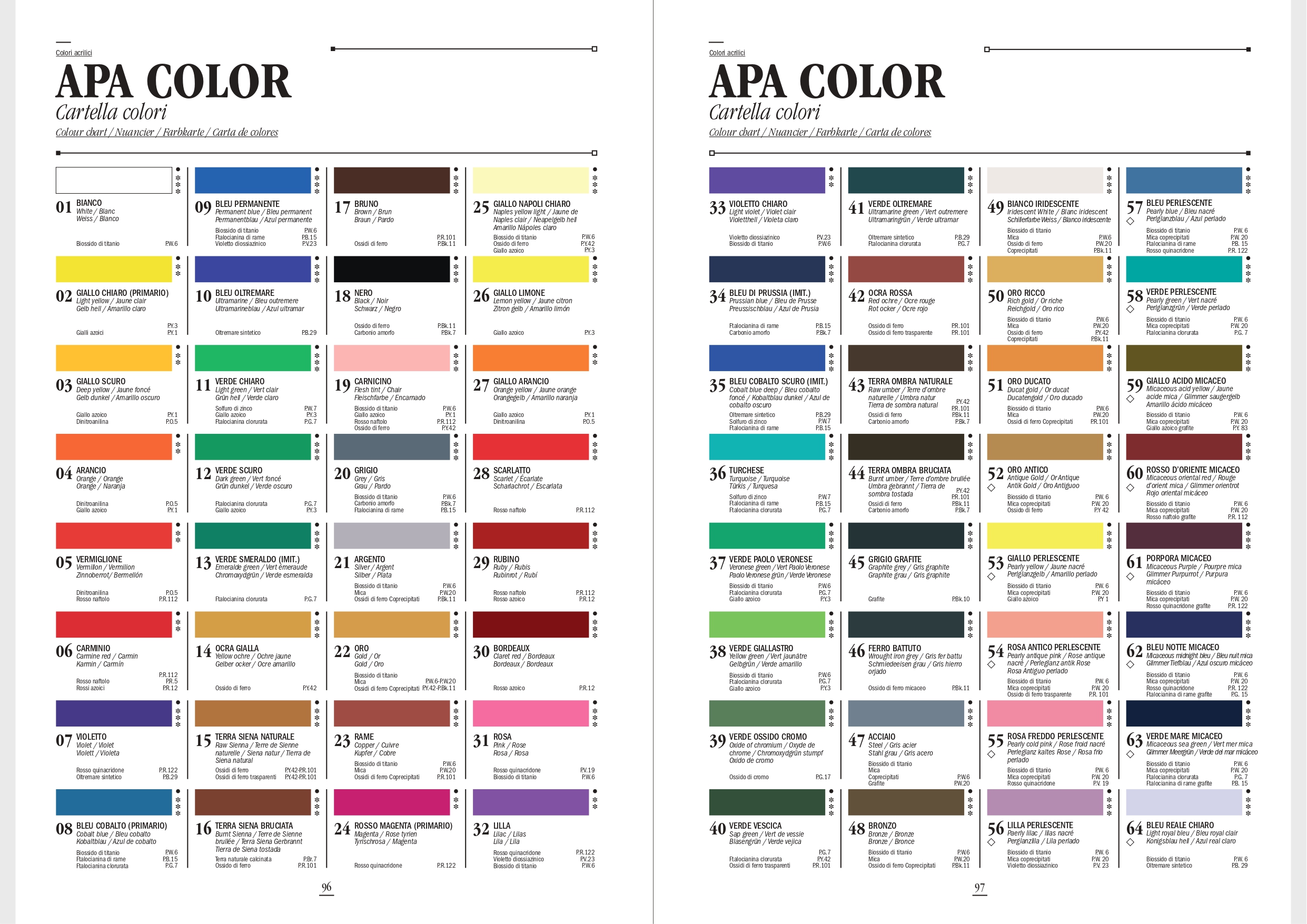 APA COLOR CARTELLA